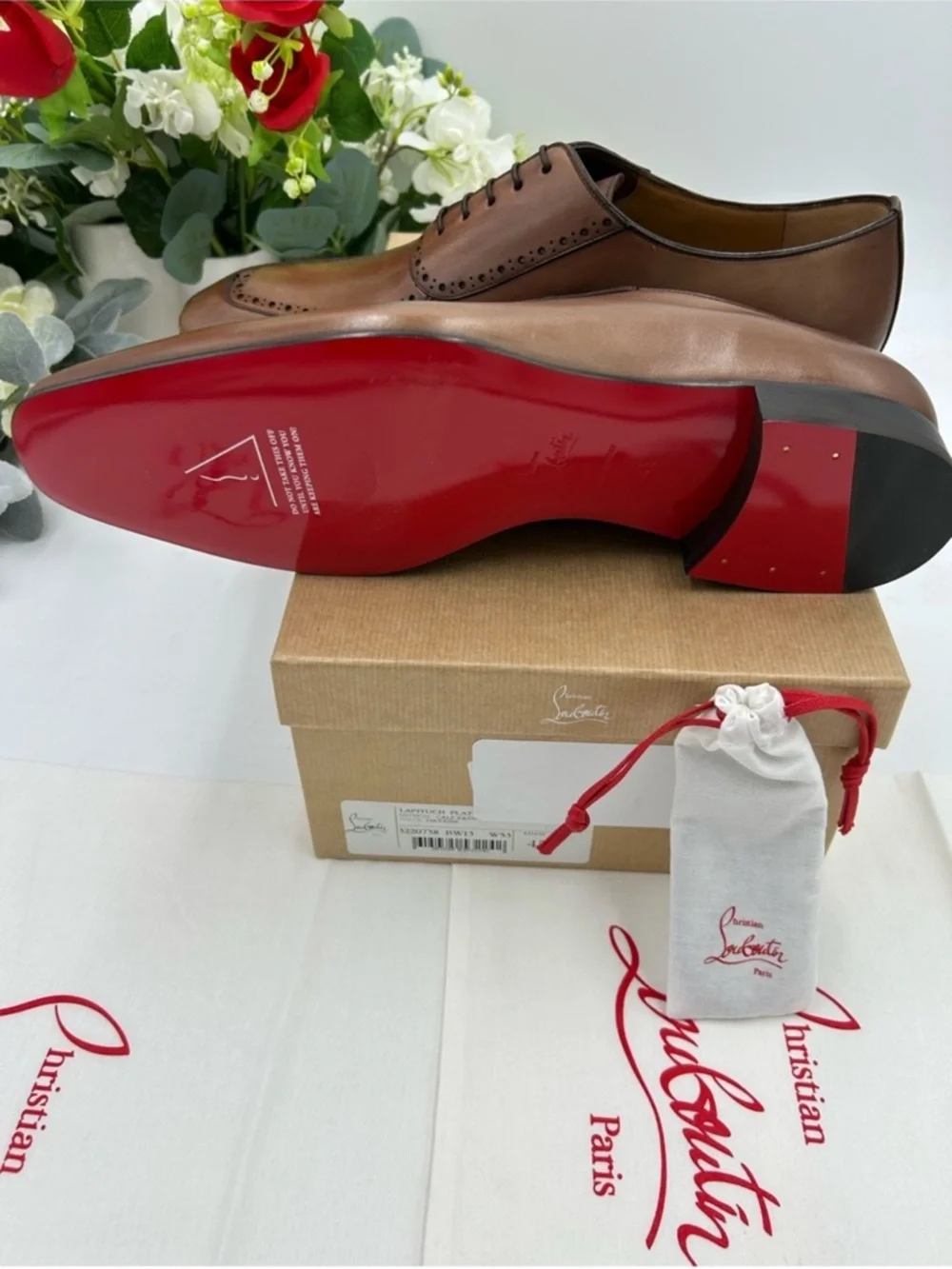 Men’s Christian Louboutin LAFITOCH Oxford, size 45 MADE IN ITALY